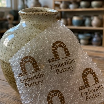 Customized bubble wrap for candles, ceramics and glassware
