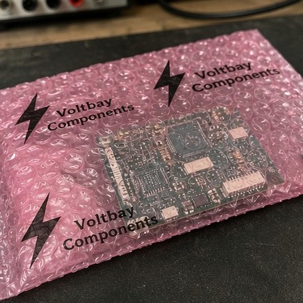 Customized bubble wrap for electronics and tech