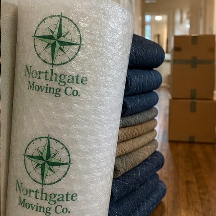 Customized bubble wrap for moving and storage